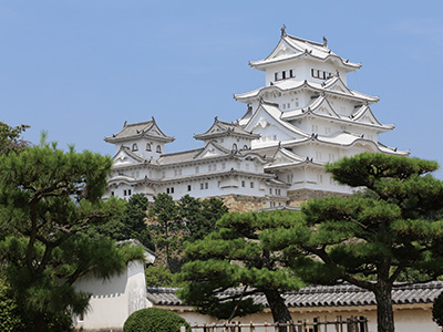 姫路城の外観写真